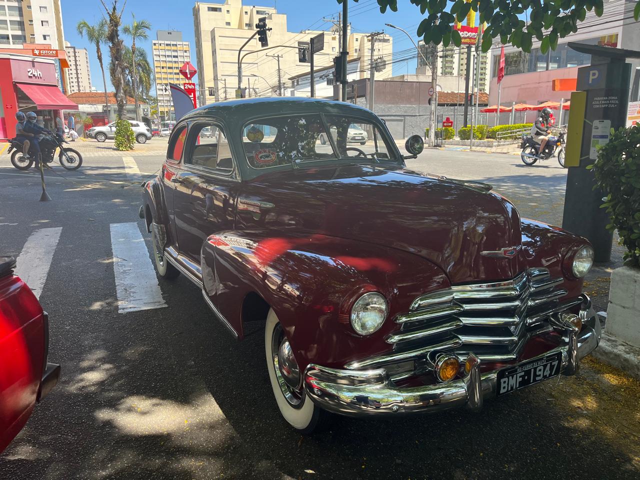 Passeio de carros antigos